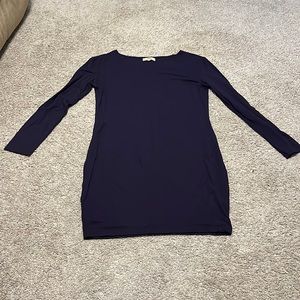 Purple PIKO long sleeve dress